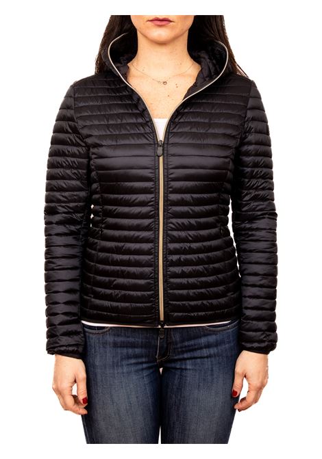 black logo down jacket SAVE THE DUCK | D33620WIRIS20-10000